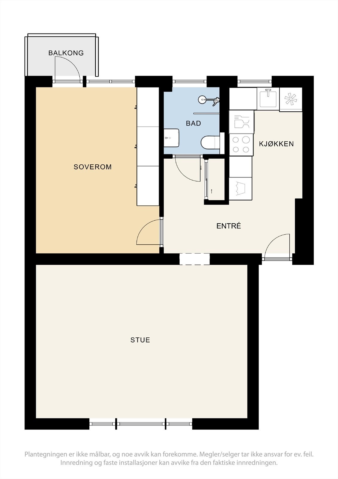 Plantegning. Galleribilde