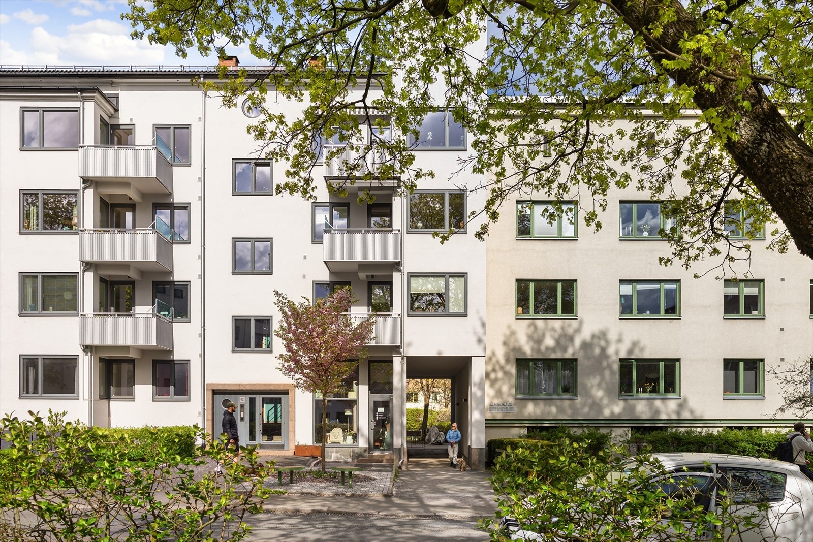 Borettslaget består av 133 andelsleiligheter. Galleribilde