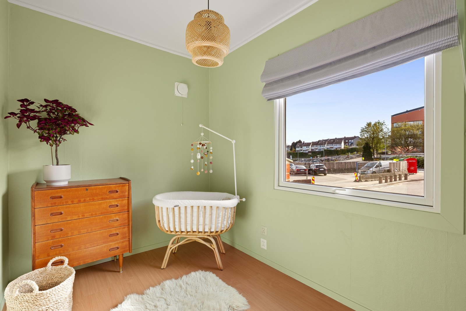 Det andre soverommet passer perfekt som barnerom eller gjesterom Galleribilde