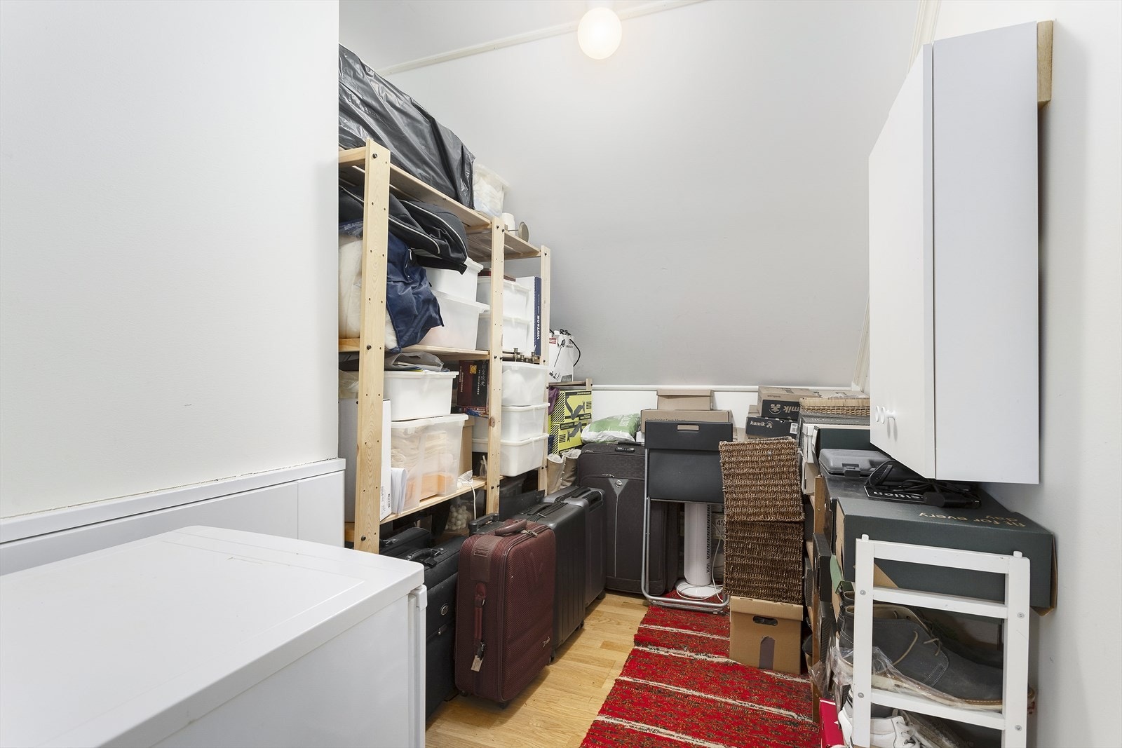 Oppbevaringsplassen i boligen er godt ivaretatt. Galleribilde