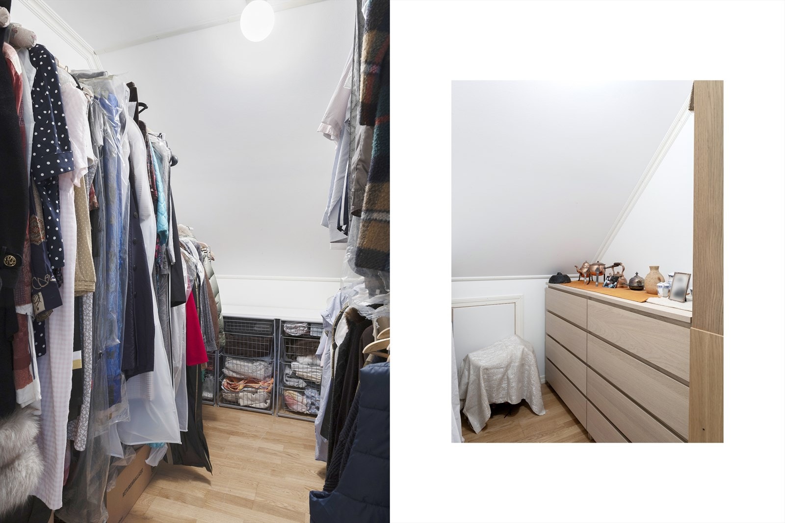 Oppbevaringsplassen i boligen er godt ivaretatt. Galleribilde