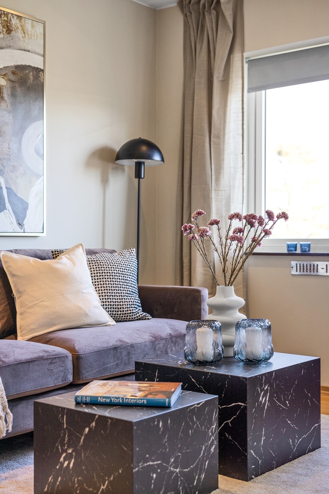 Detaljbilde, stue. Galleribilde