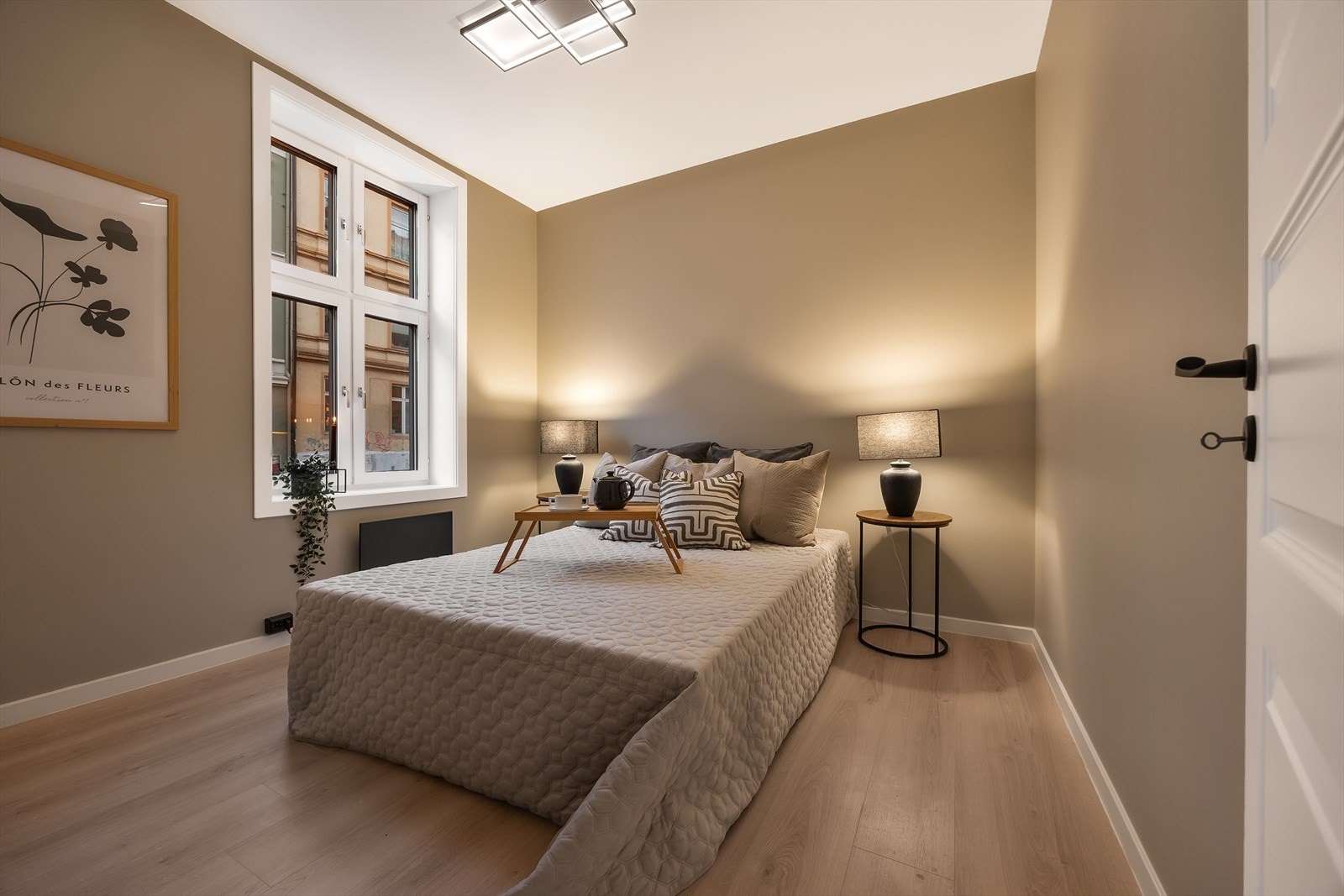 Kveldstemning hovedsoverom Galleribilde