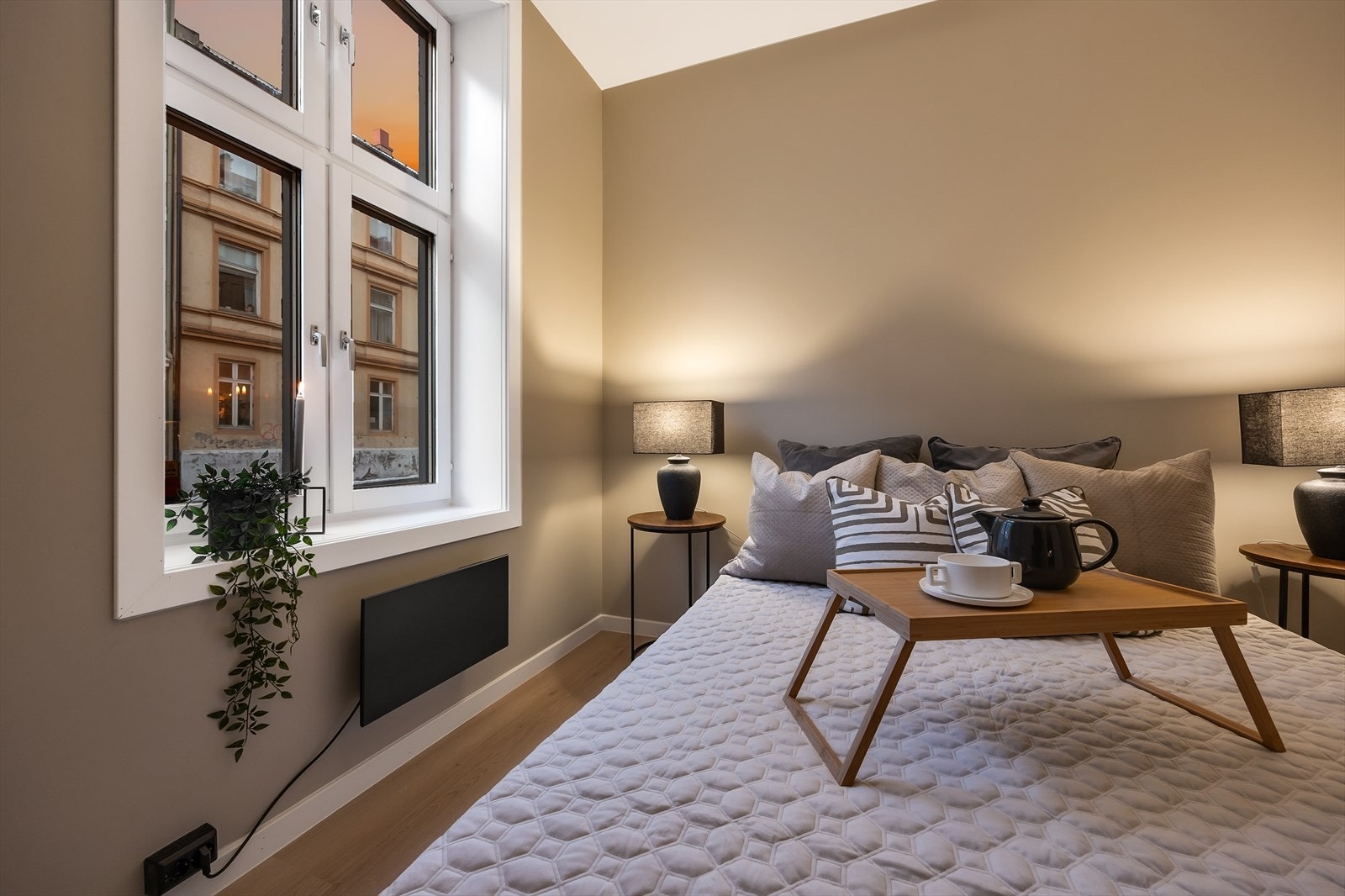 Kveldstemning hovedsoverom Galleribilde