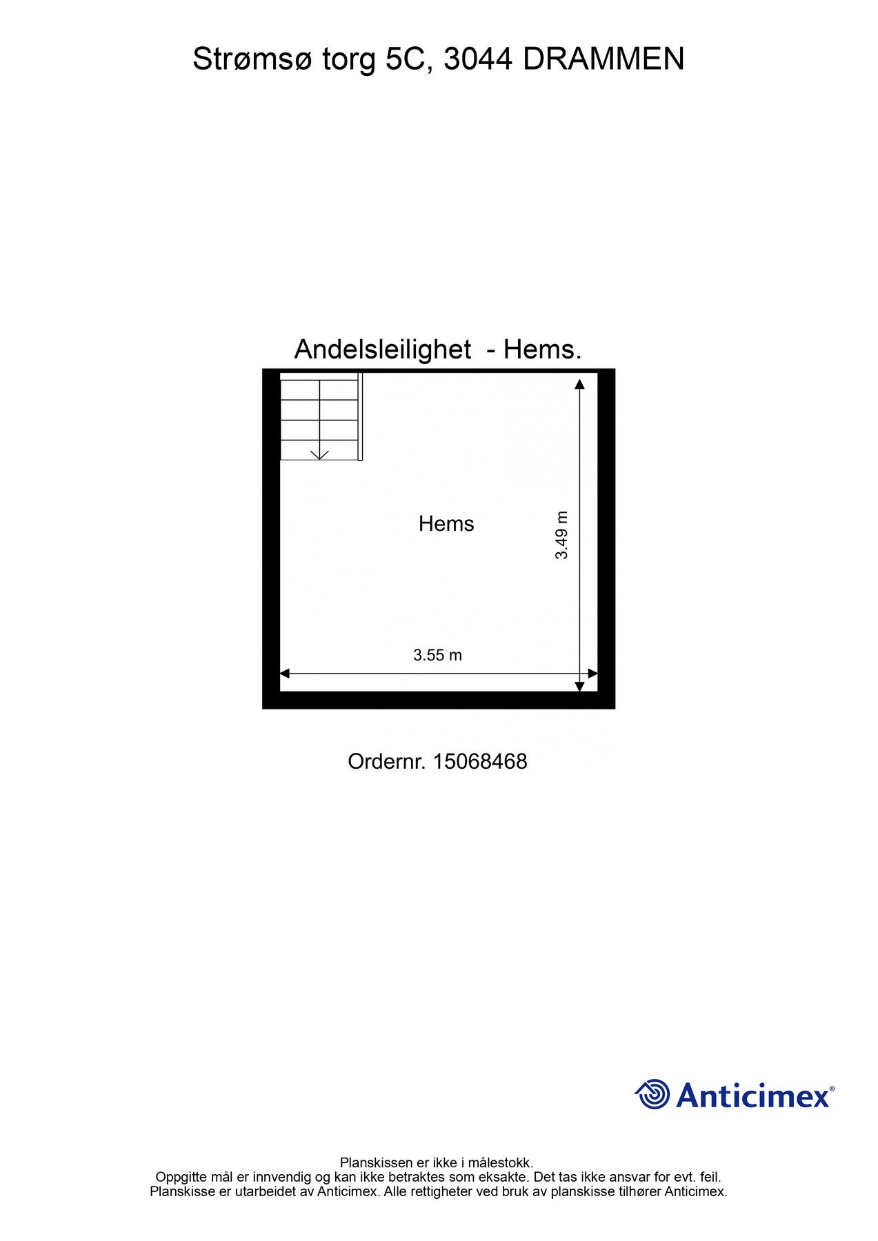 Plantegning hems Galleribilde