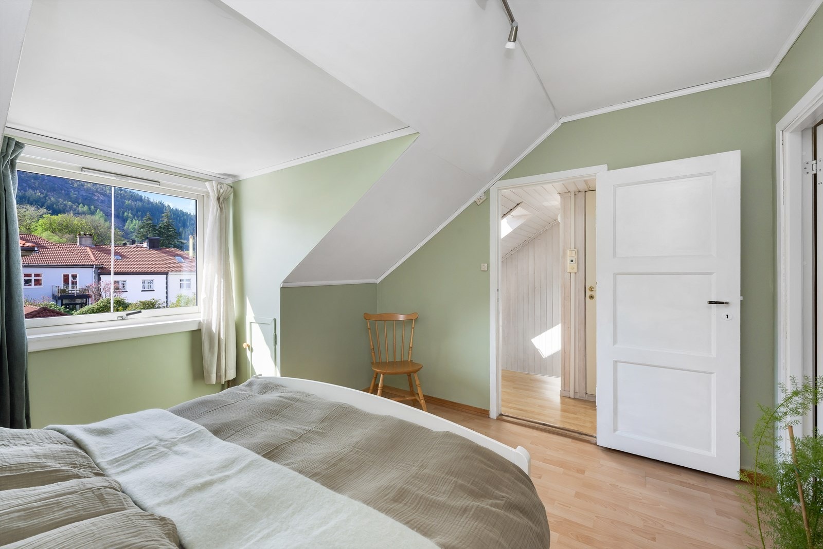 Soverom loft Galleribilde