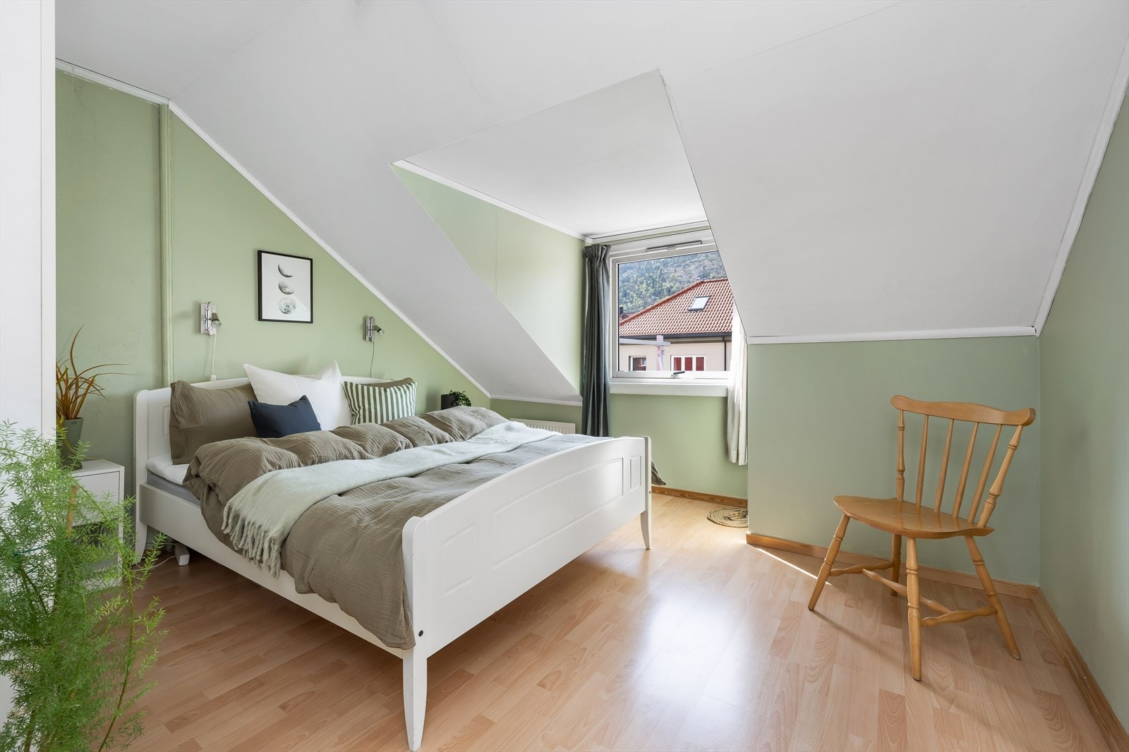 Soverom loft Galleribilde