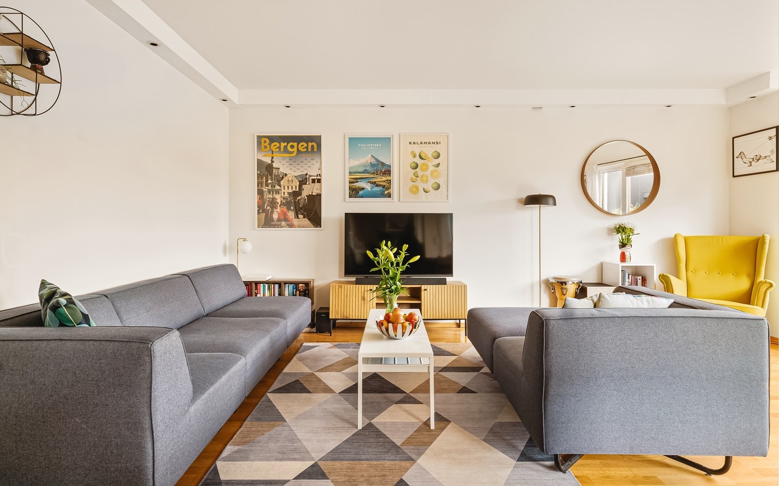 Leiligheten er velholdt og er direkte innflyttbar, uten behov for noe større oppussing. Galleribilde