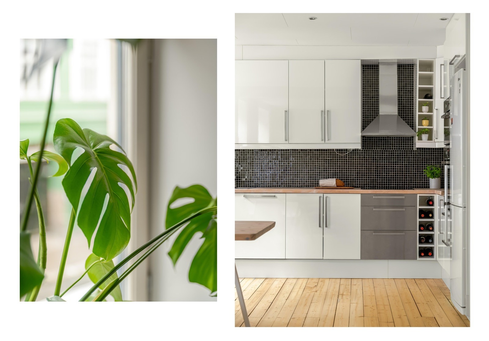 Kjøkkenet er også innredet med stekeovn, koketopp, oppvaskmaskin og kombi kjøl/frys. Dette følger med i salget. Galleribilde