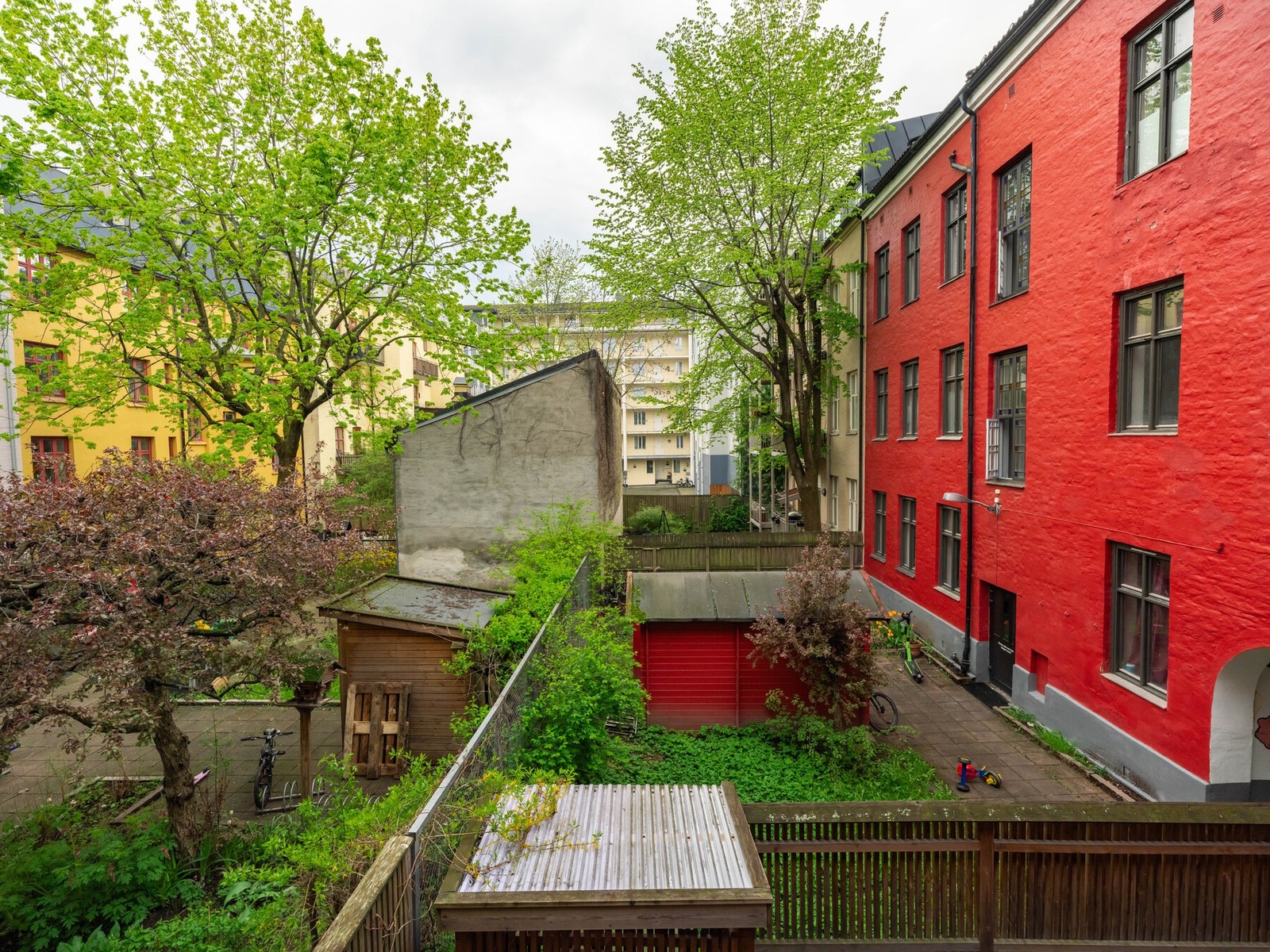 Fritt og fint utsyn fra balkongen! Galleribilde