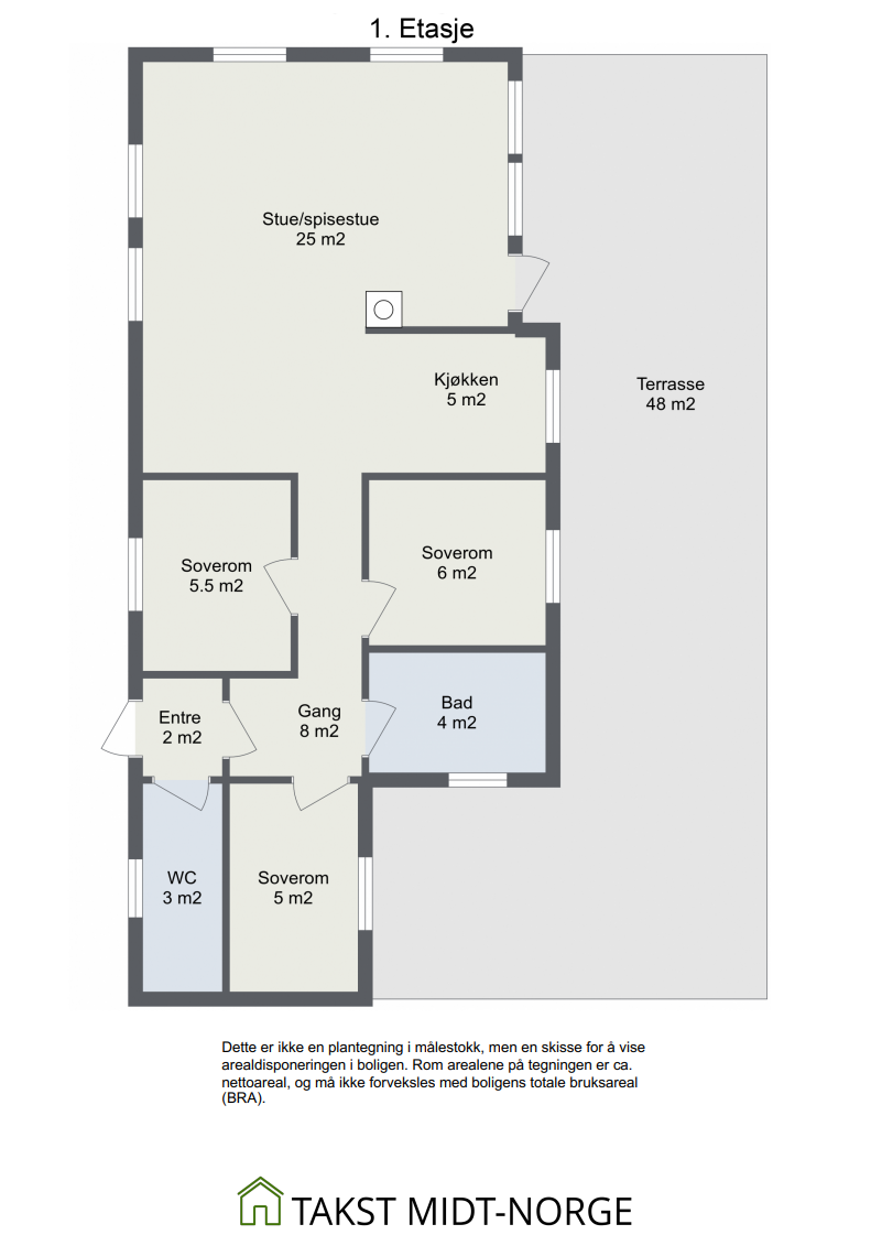 Planskisse. Galleribilde