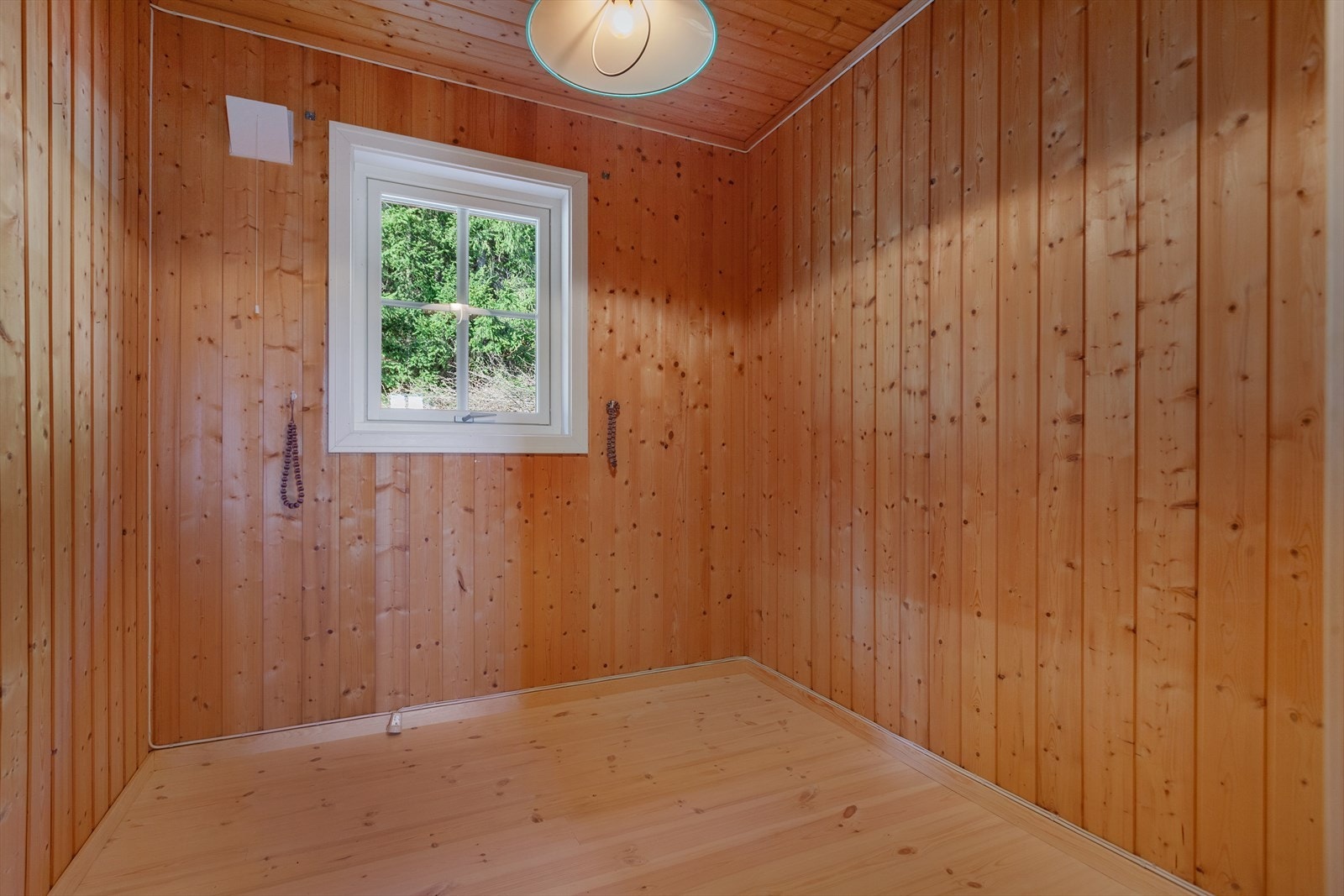 Soverommet som ligger mot baksiden av hytta måler 5,5 m². Galleribilde