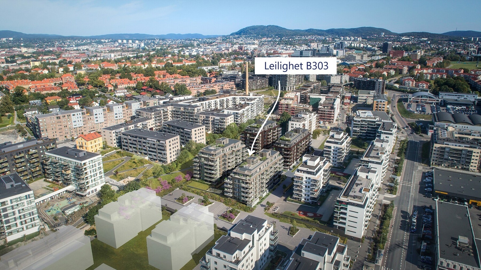 Velkommen til Ensjøparken, leilighet B303! Galleribilde