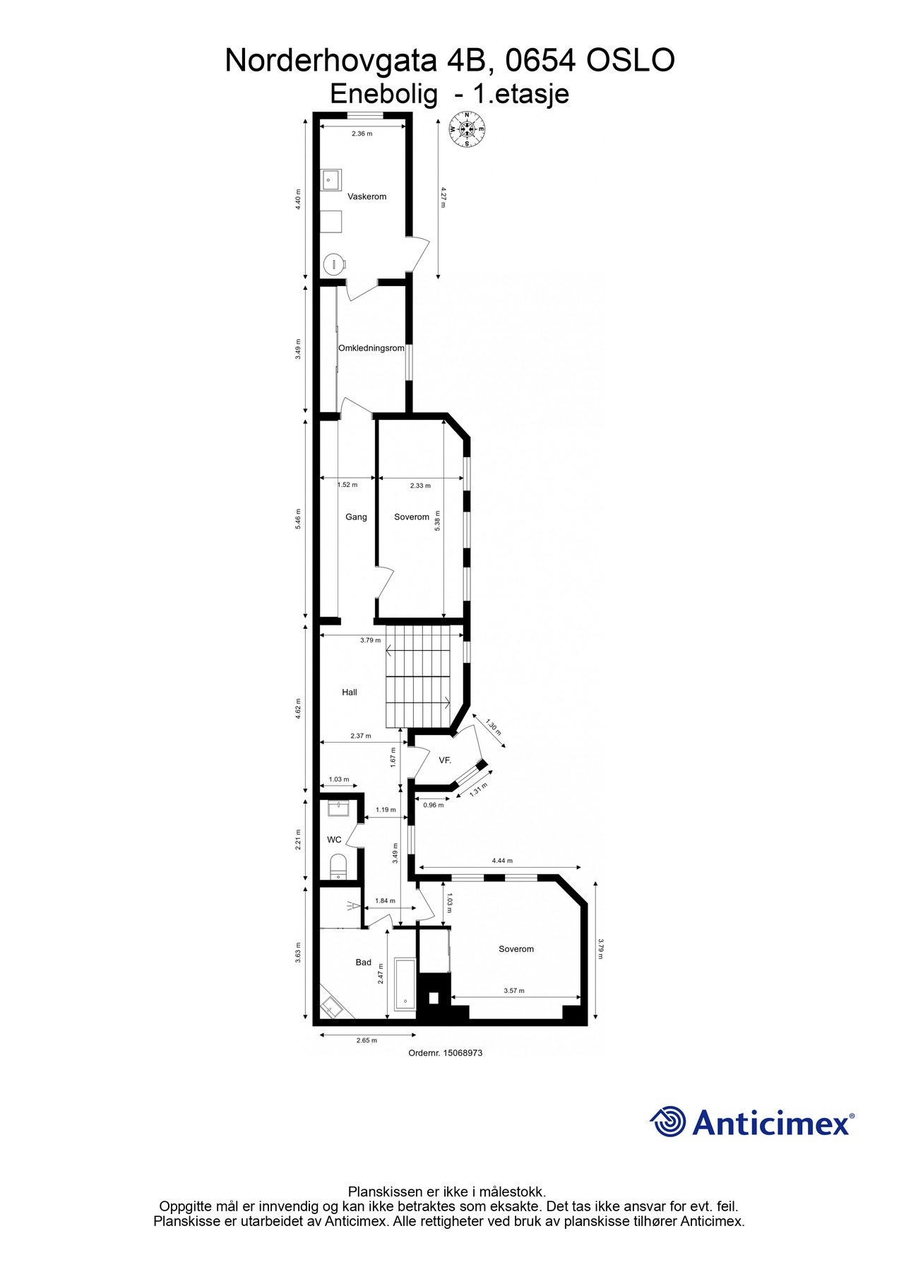 Plantegning 1.etasje. Galleribilde