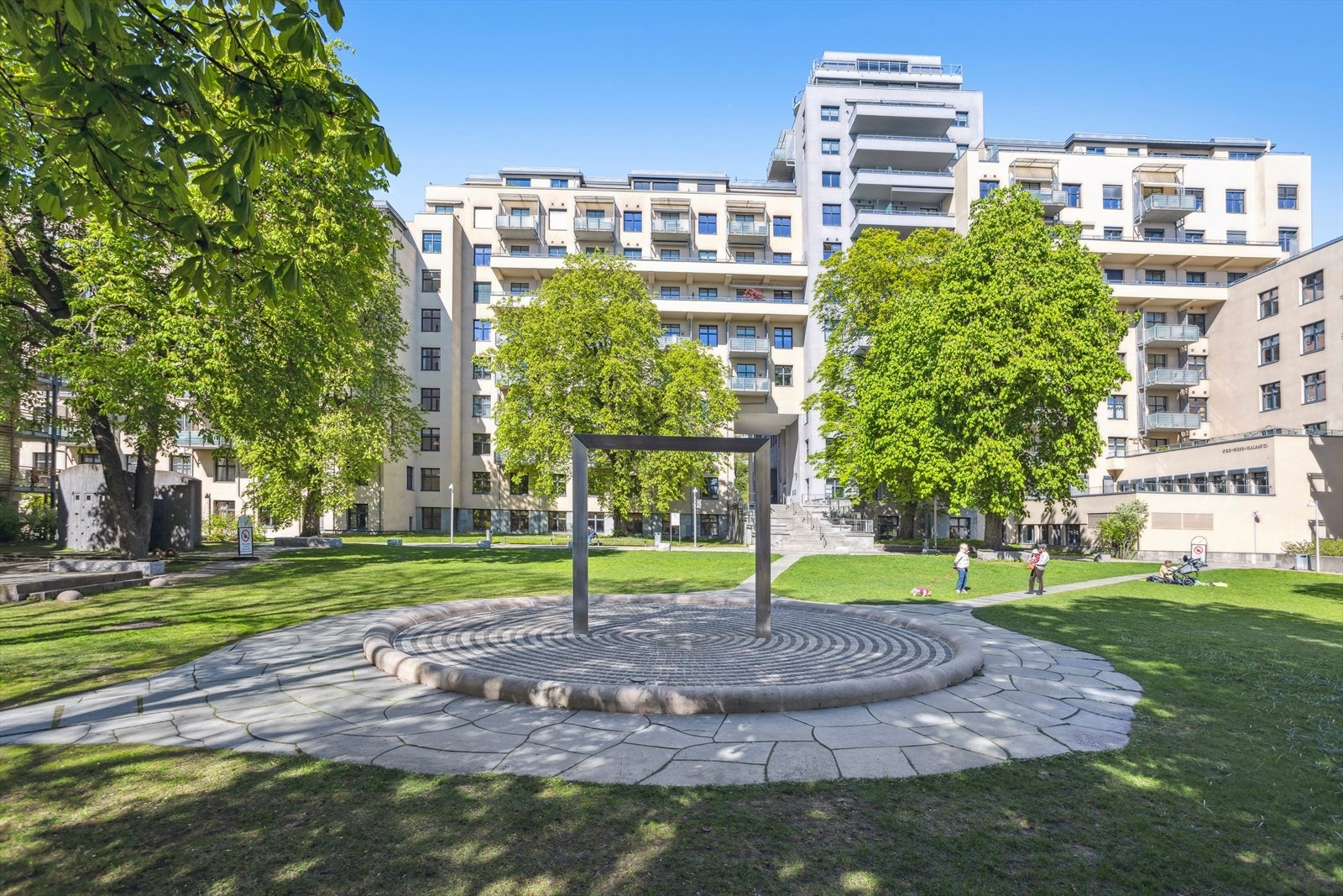 Meget attraktivt boligområde på Pilestredet Park ved St. Hanshaugen. Galleribilde
