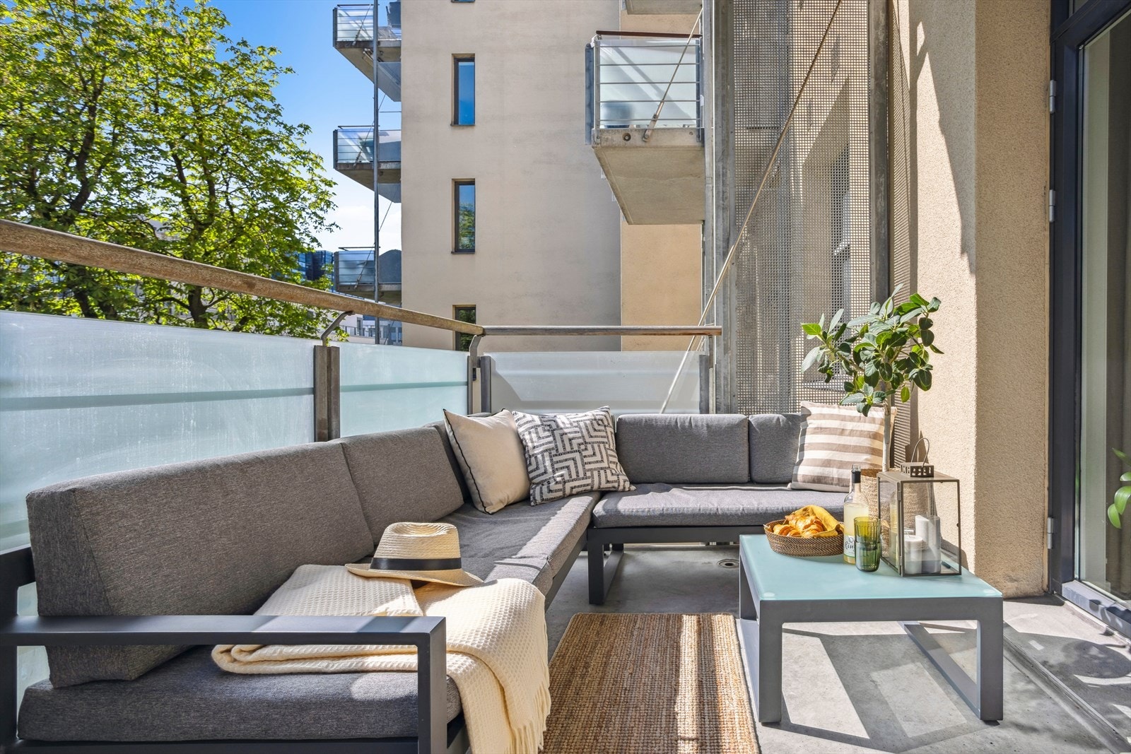 Her kan du nyte godværsdagene. Galleribilde