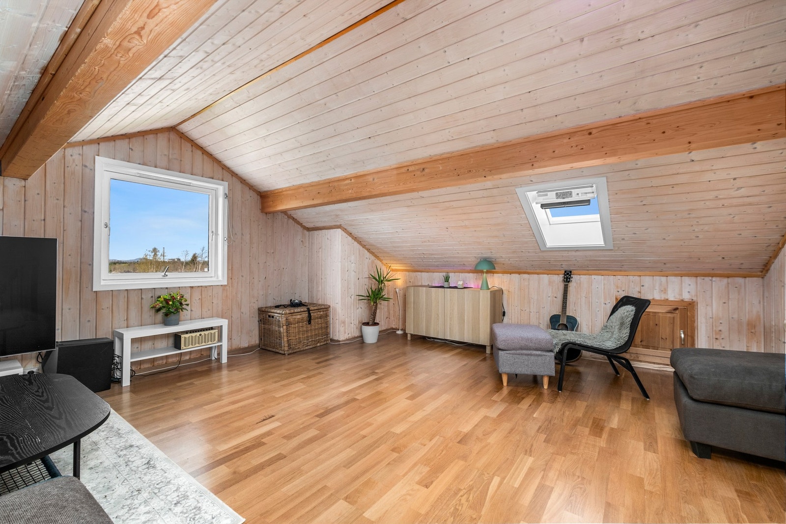 Loftstue på 16,5 kvm Galleribilde