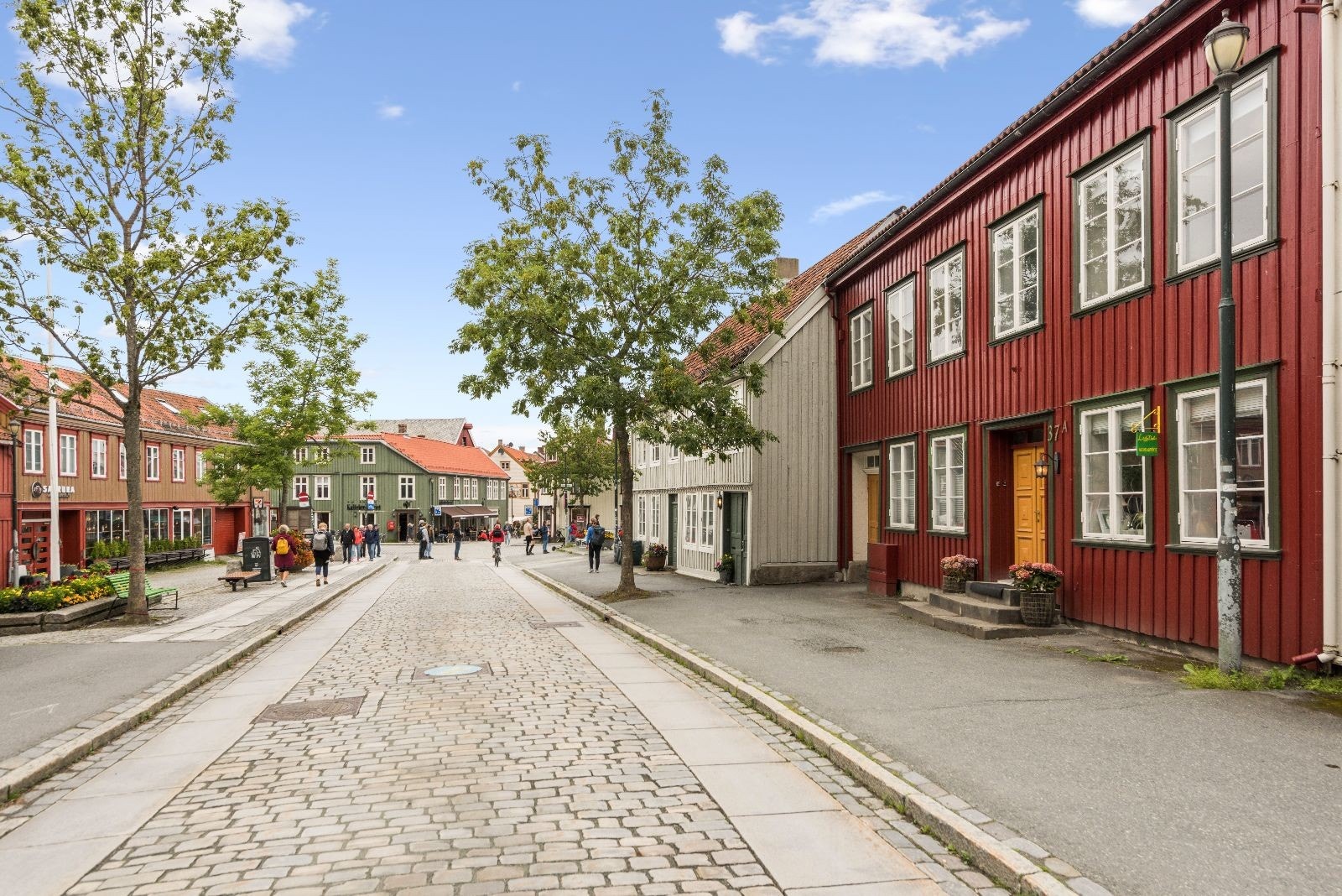Fra hoveddøren kommer du rett ut på idylliske bakklandet. Galleribilde