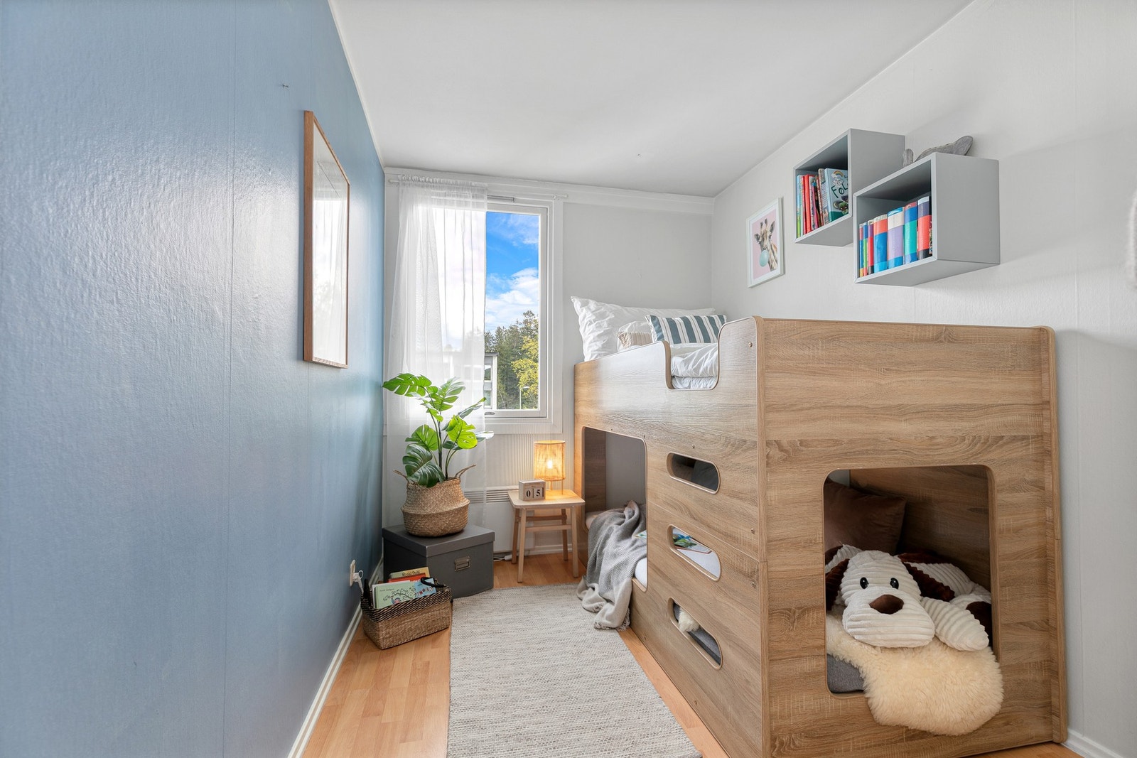 Soverom 3 er innredet med etasjeseng Galleribilde