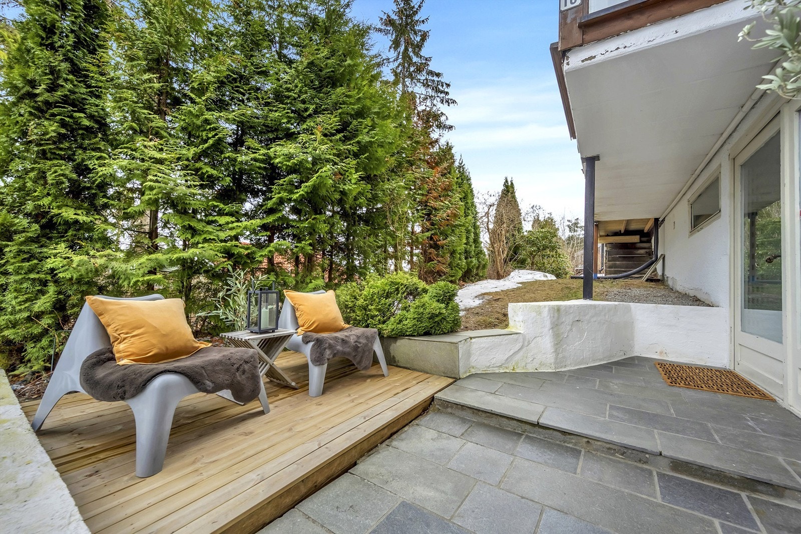 Hyggelig inngangsparti Galleribilde