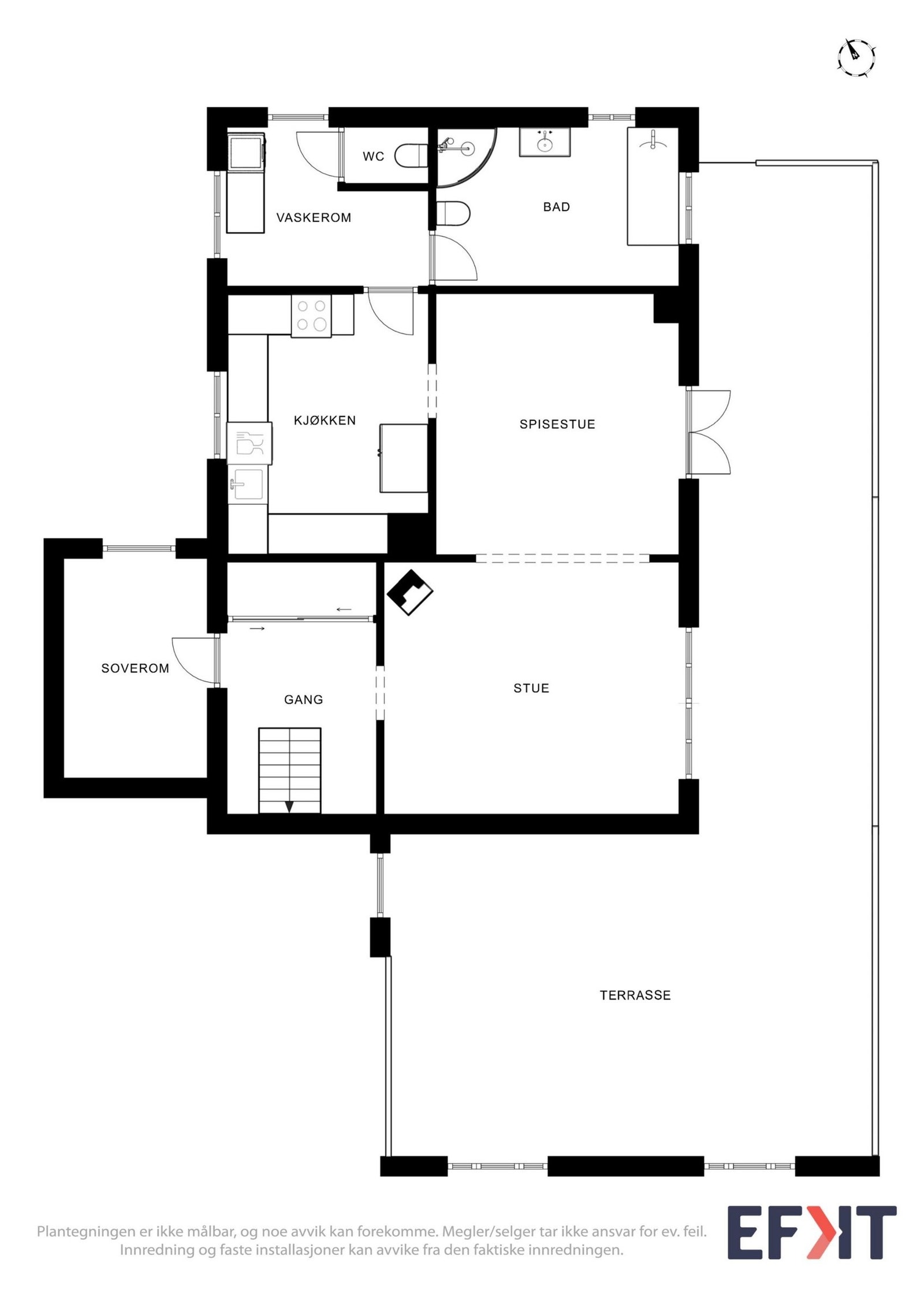 1-etasje Galleribilde