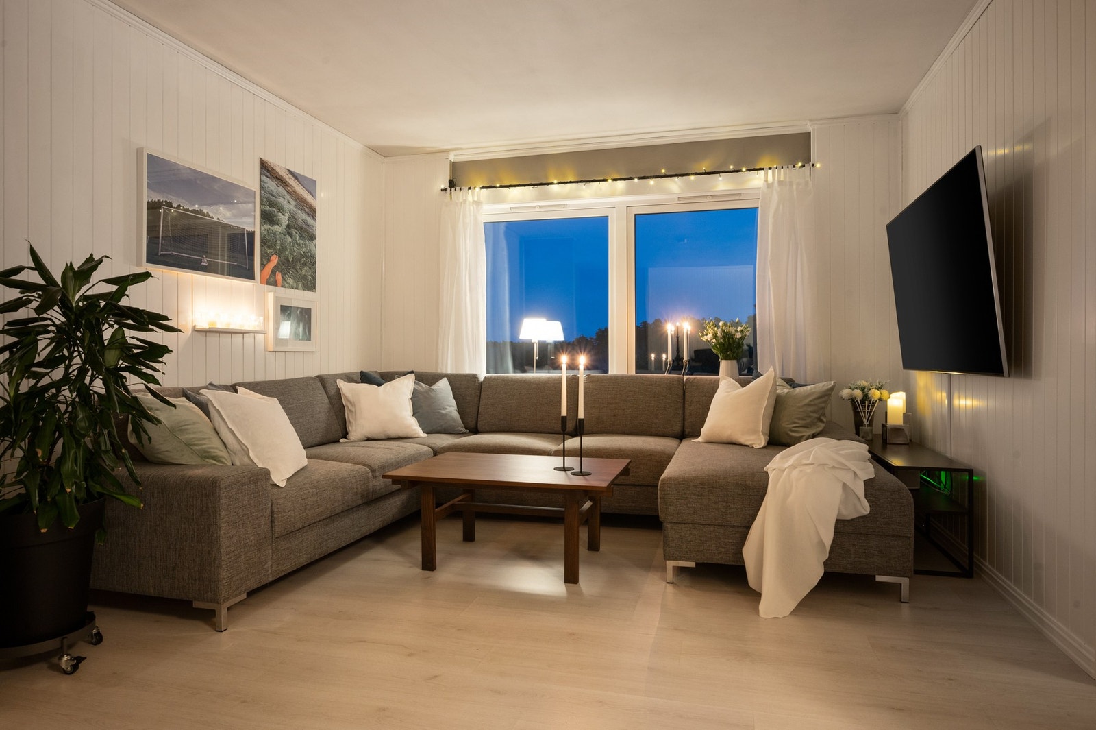 TV stue Galleribilde