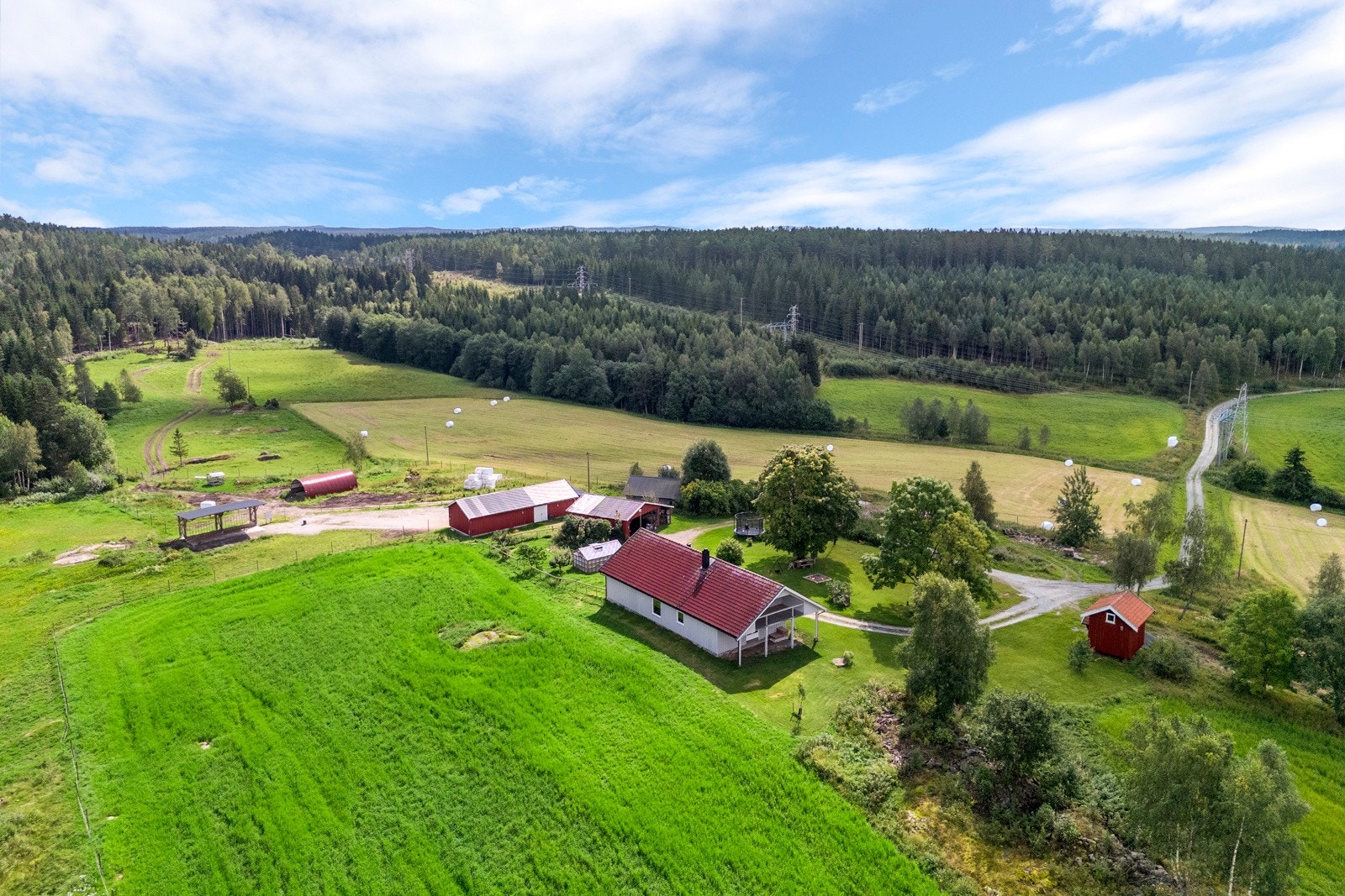 Dronefoto Galleribilde