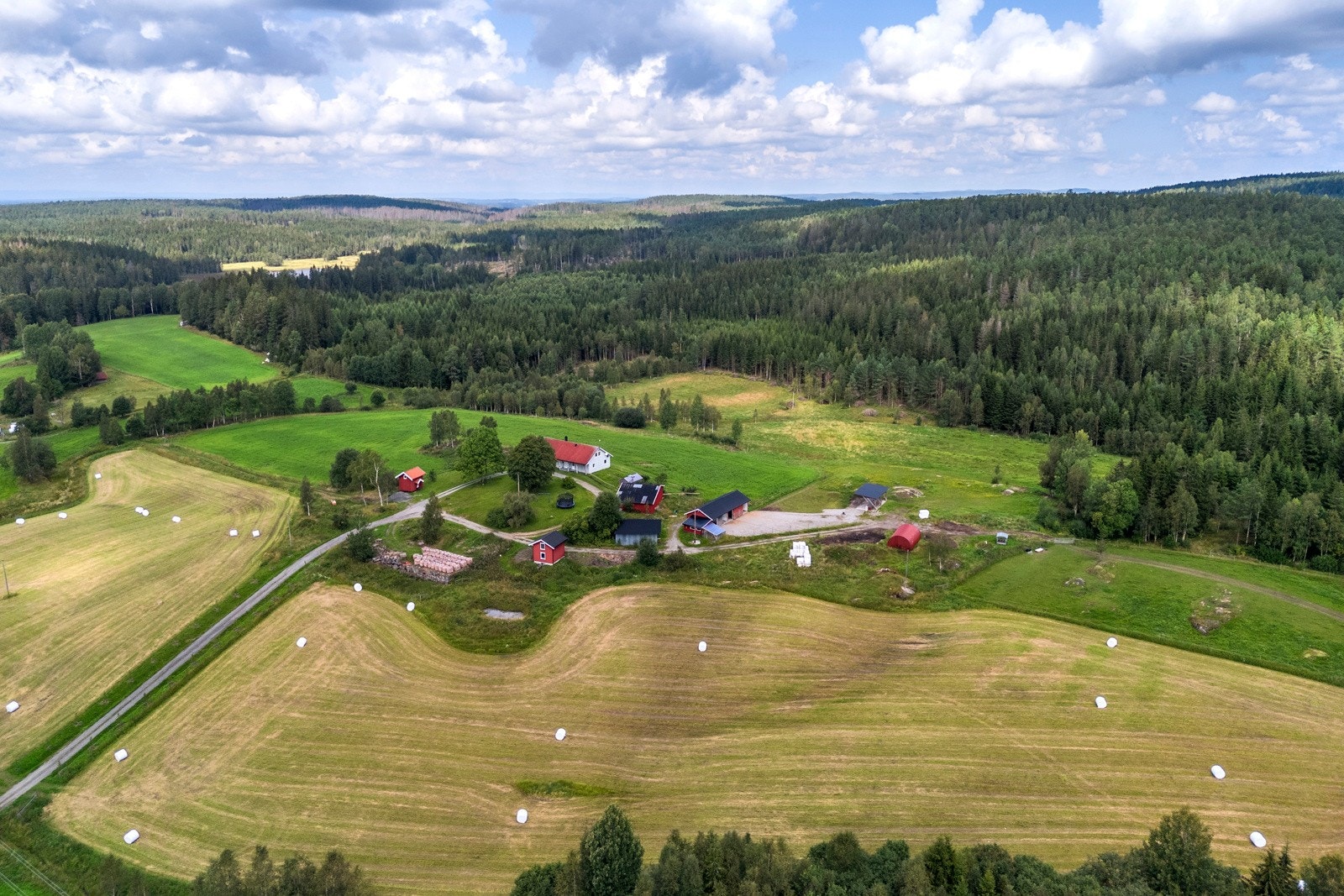 Dronefoto Galleribilde