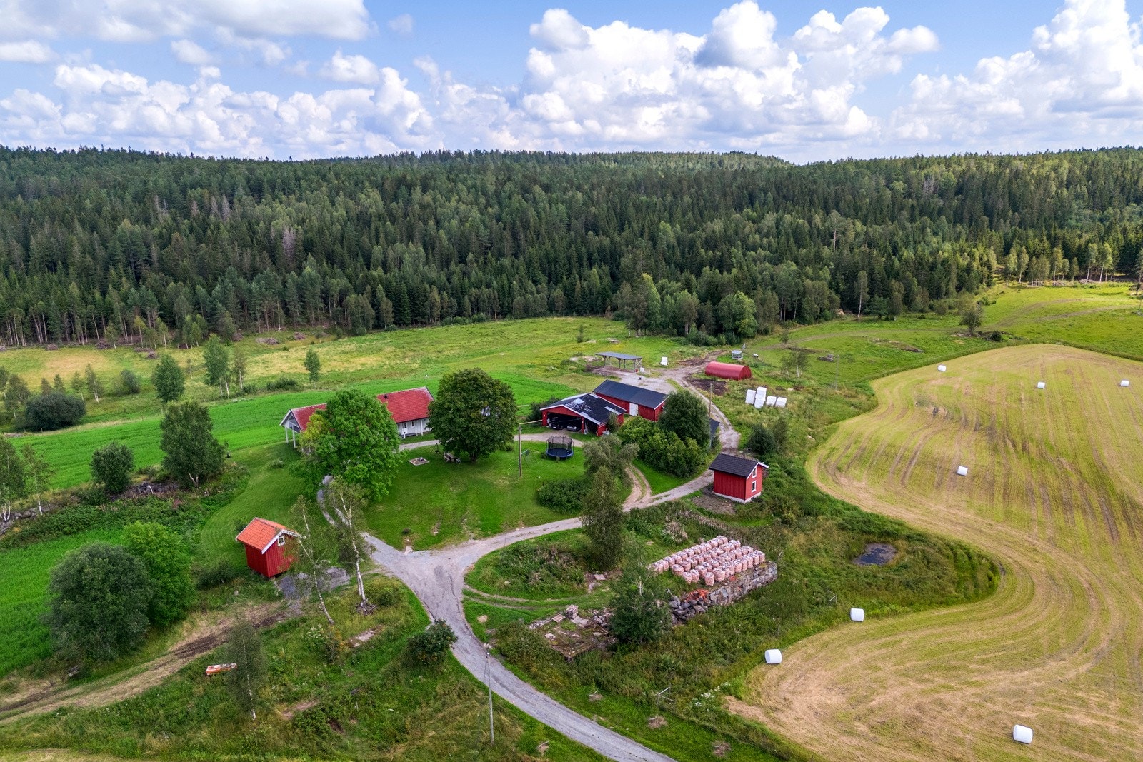 Dronefoto Galleribilde