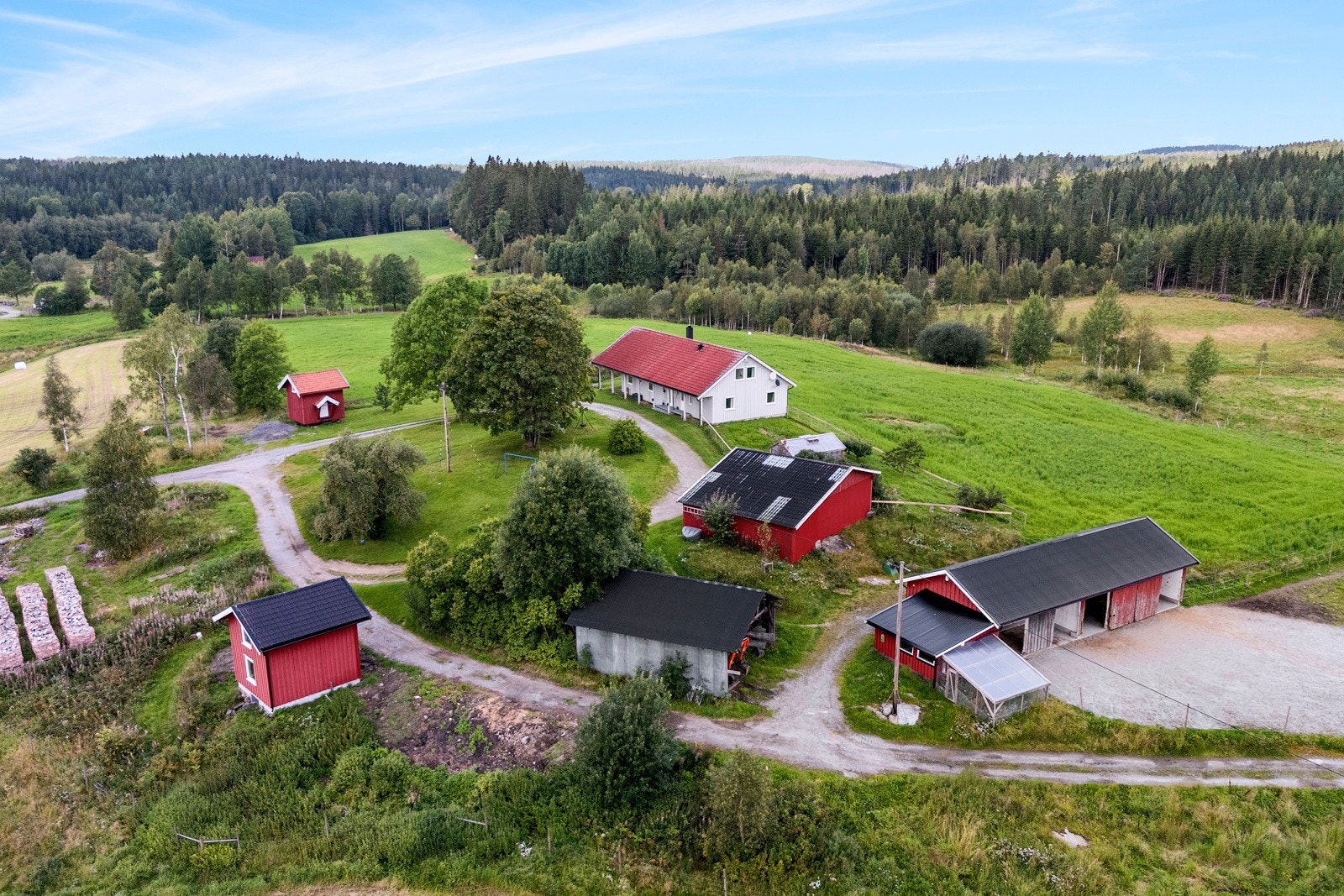 Dronefoto Galleribilde