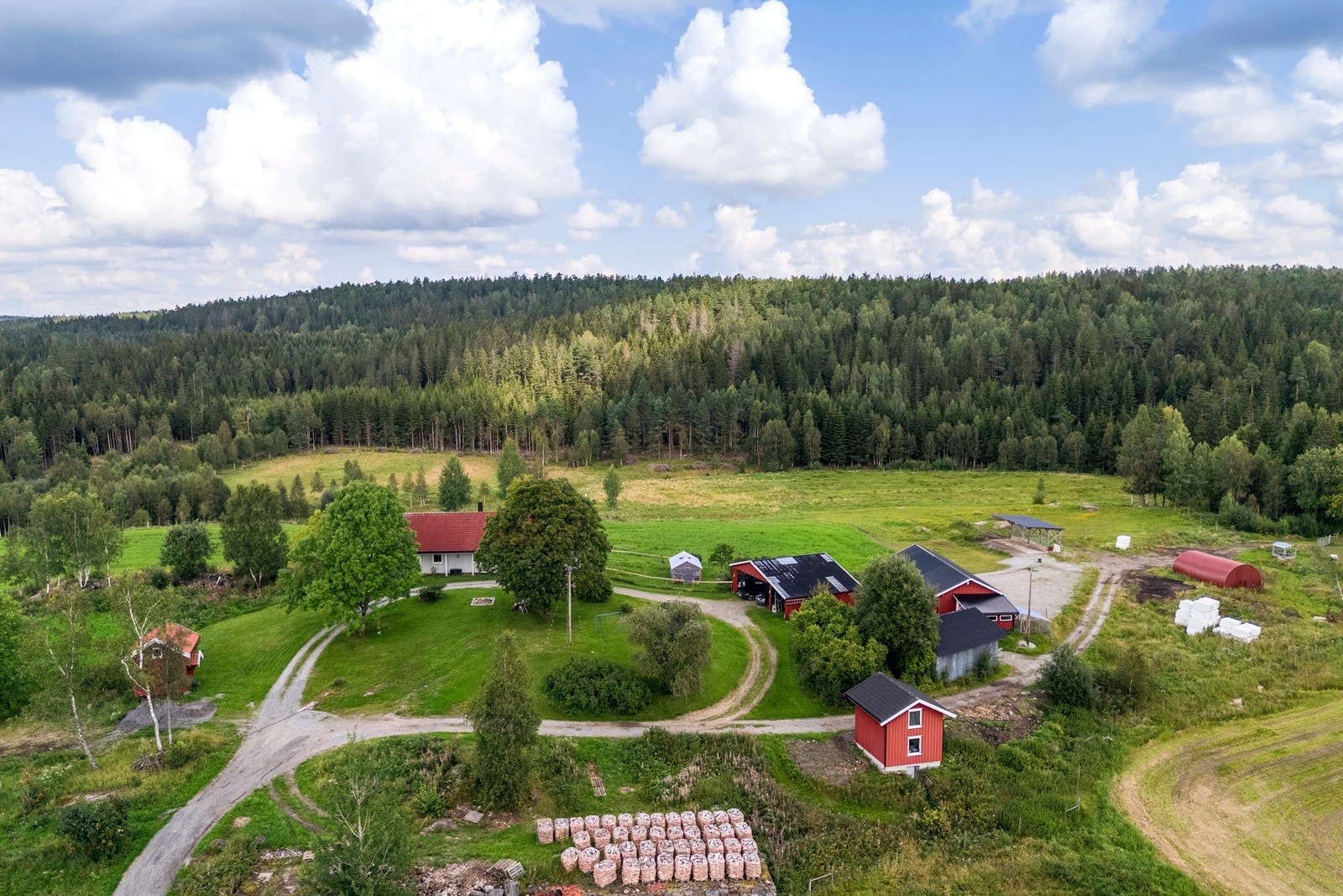 Dronefoto Galleribilde