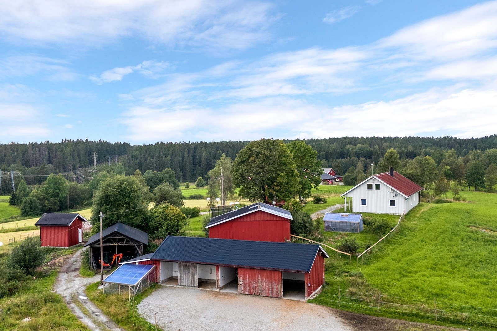 Dronefoto Galleribilde