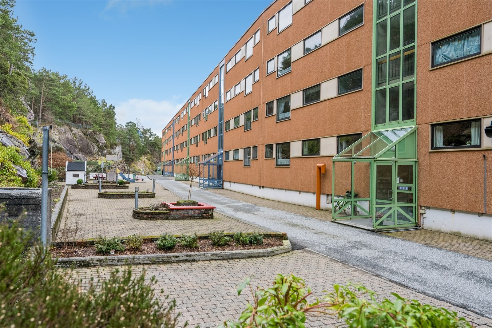 Inngangsparti Galleribilde