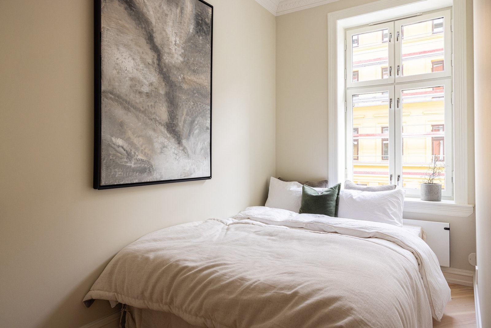 Plass til dobbeltseng på soverom 2. Galleribilde