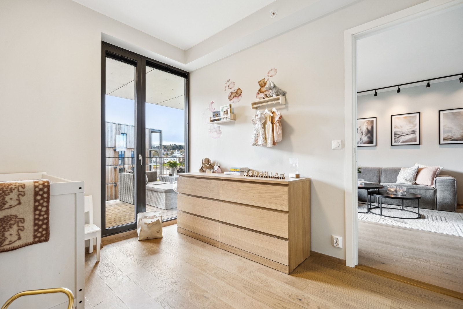 Rommet passer ypperlig som barnerom. Galleribilde