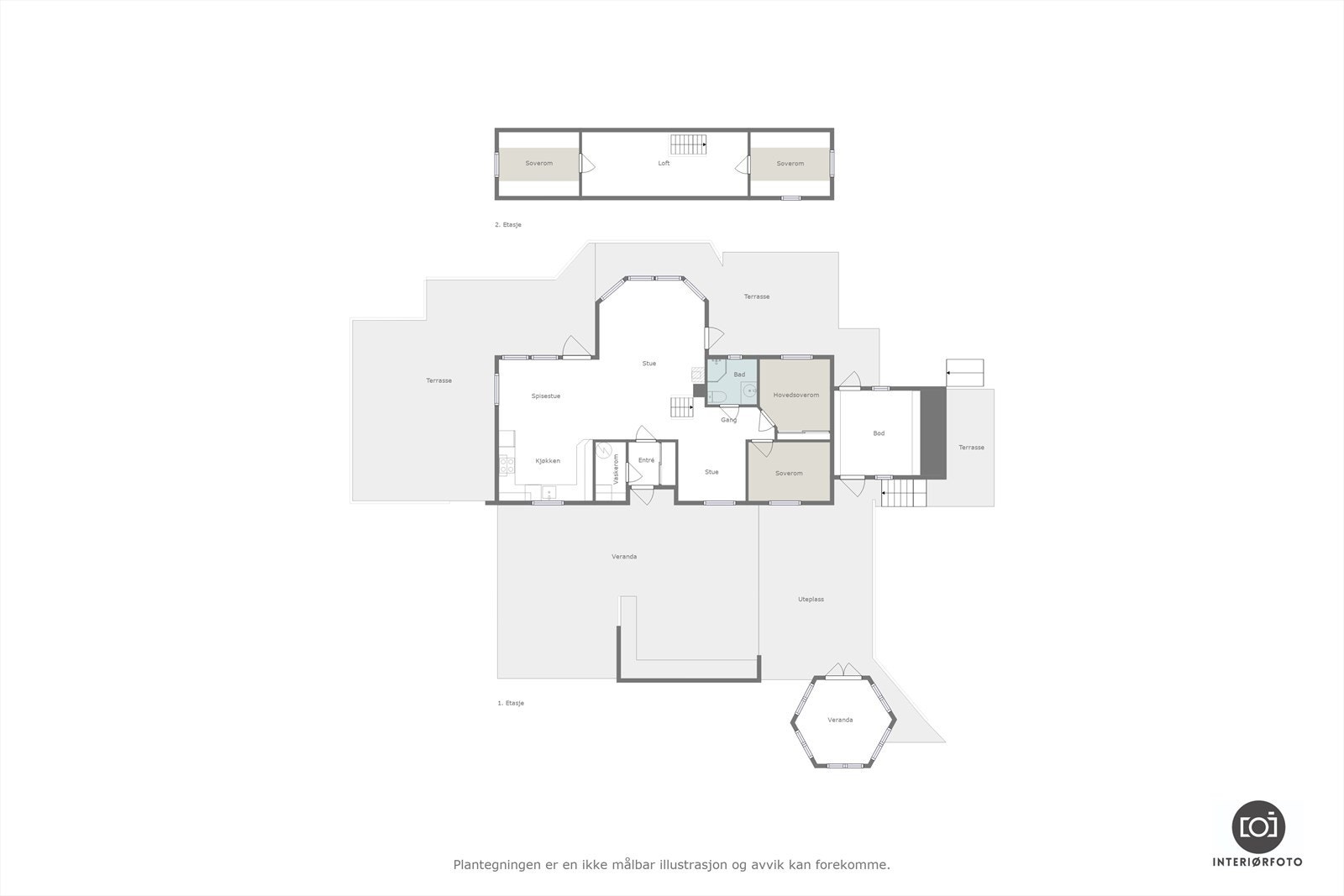 Plantegning Galleribilde
