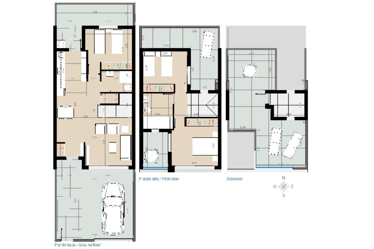 Plan Rekkehus Galleribilde