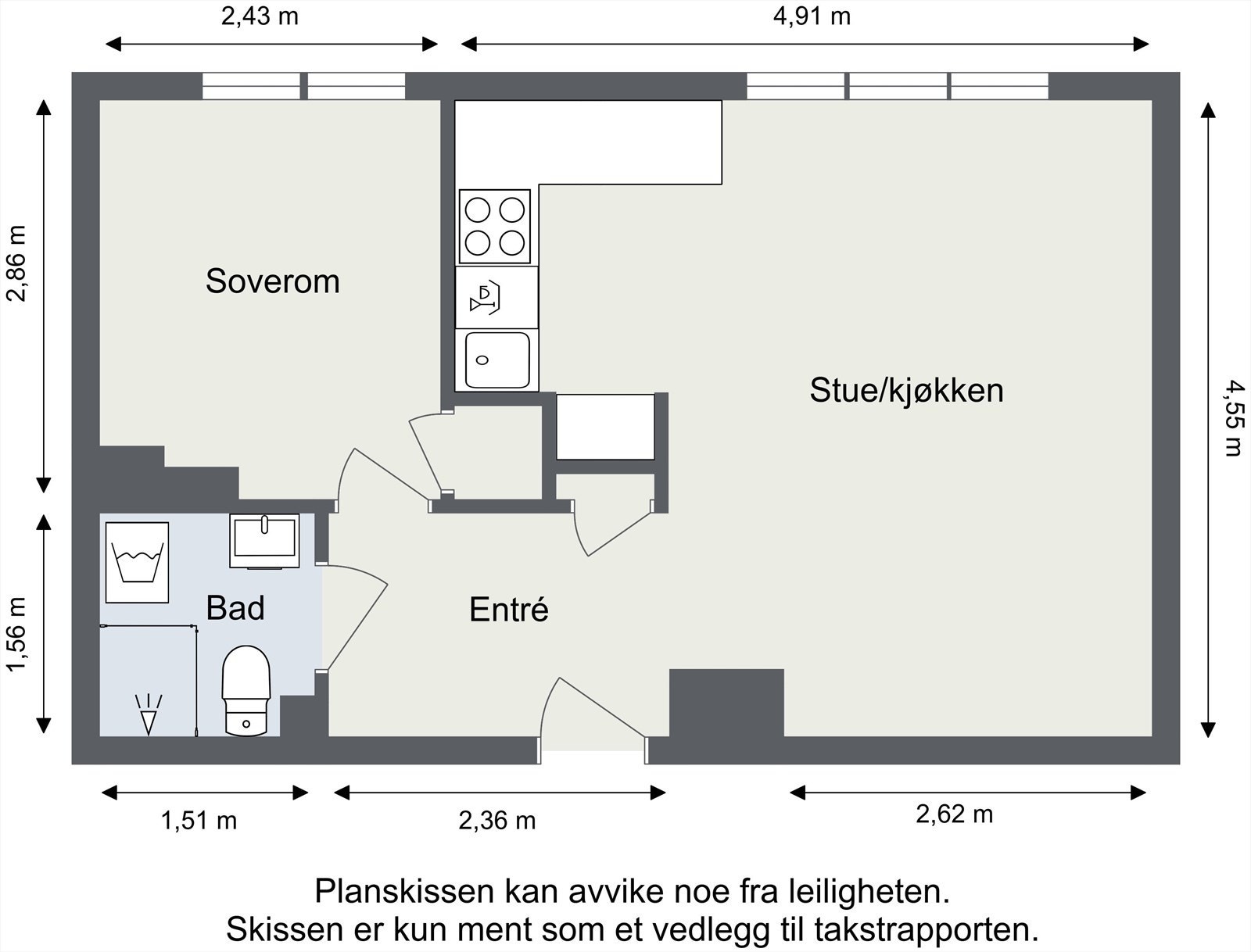 Plantegning. Galleribilde