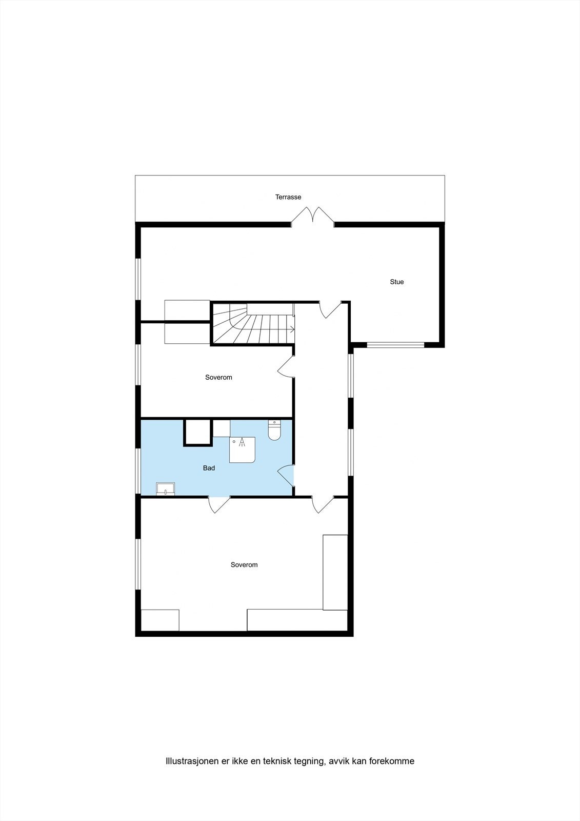 Planskisse 2. etasje Galleribilde