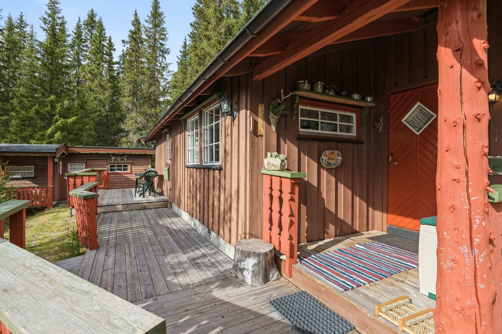 Hyggelig fritidseiendom beliggende i rolige og skjermet omgivelser, et lite steinkast fra Beitostølen! Galleribilde