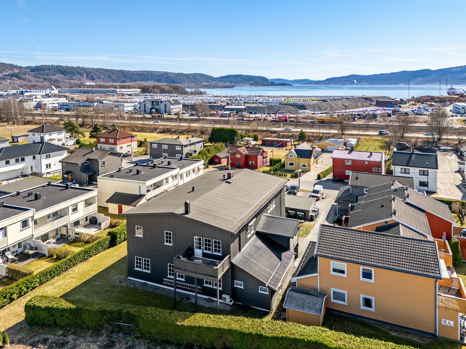 Dronefoto Galleribilde