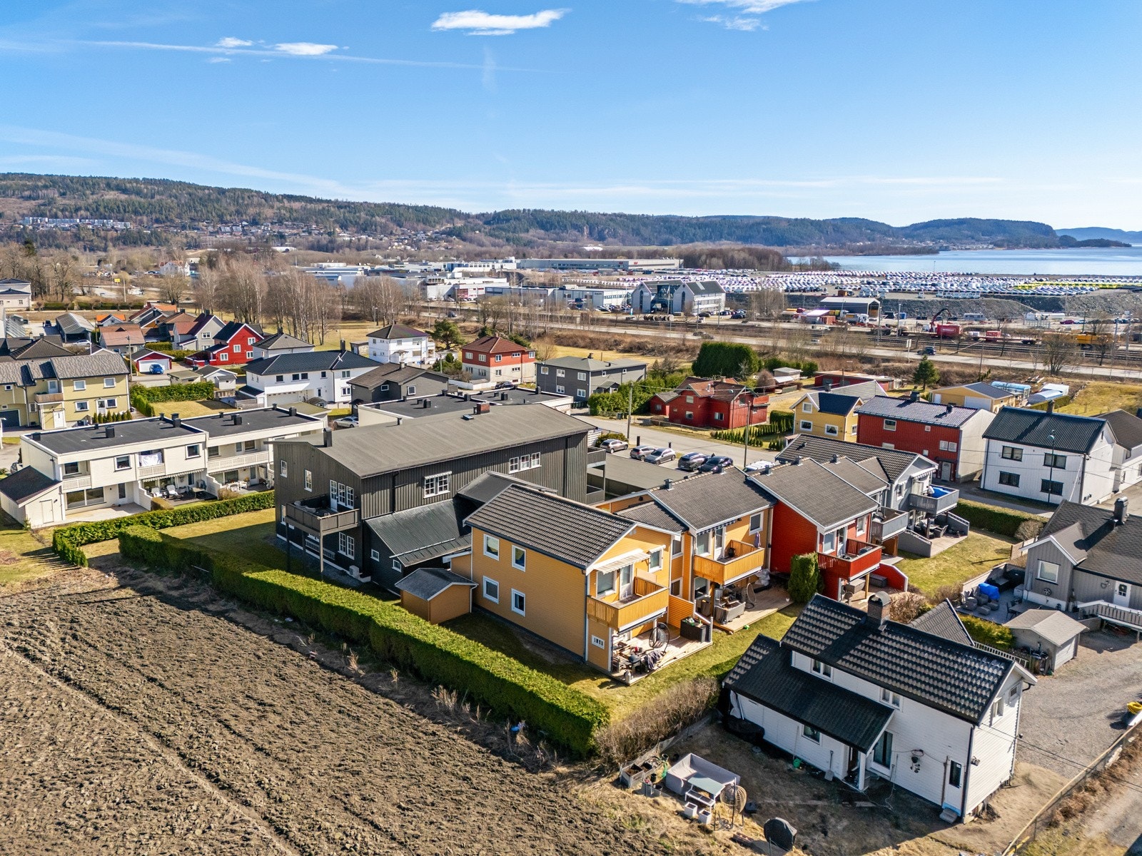 Dronefoto Galleribilde