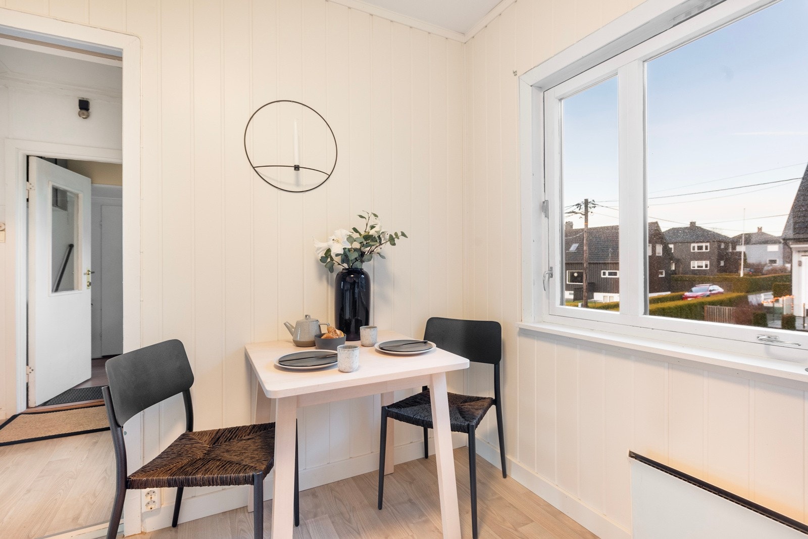 Her kan du nyte morgenkaffen i ro og fred Galleribilde