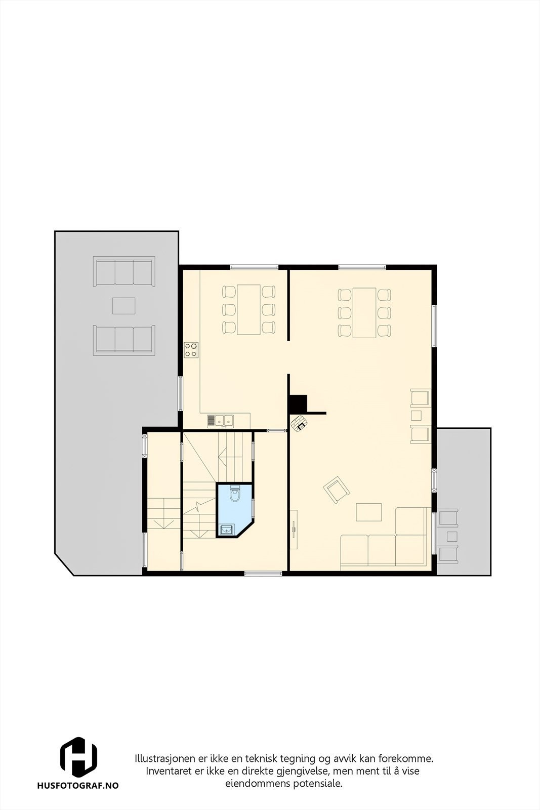1. etasje. Galleribilde