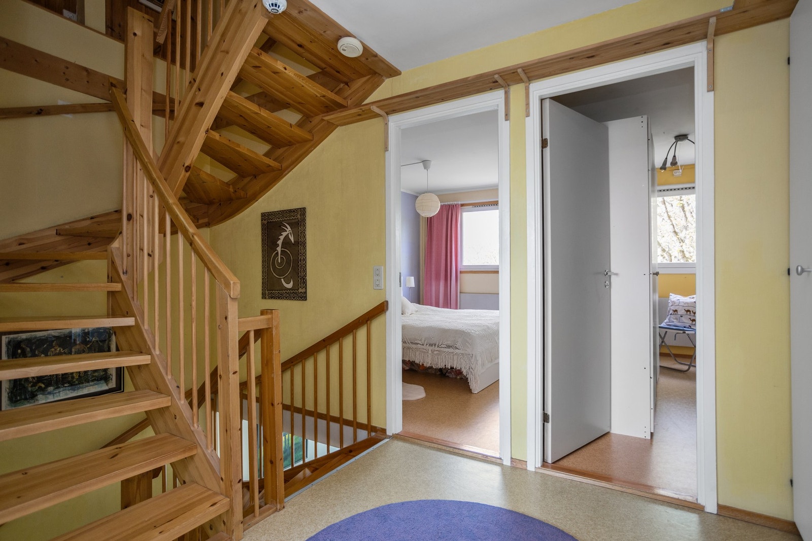 Trapperom i 5. etasje. Galleribilde