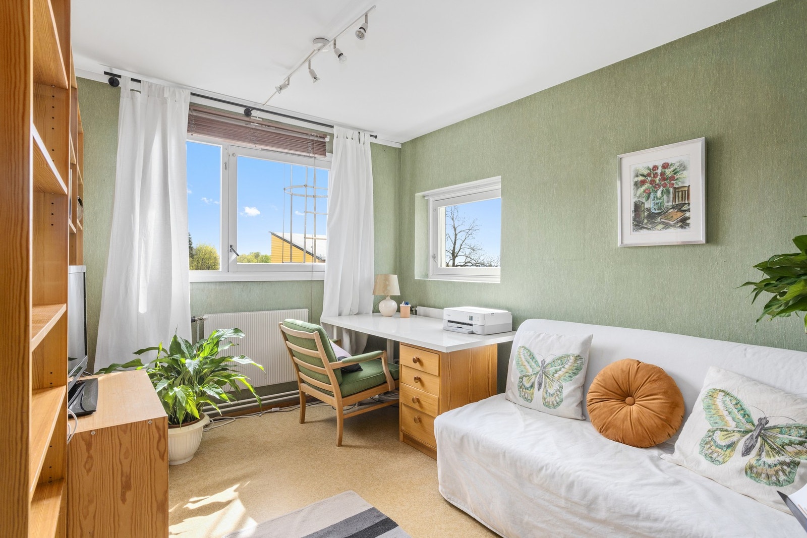 Soverom 2 er også av god størrelse. Galleribilde