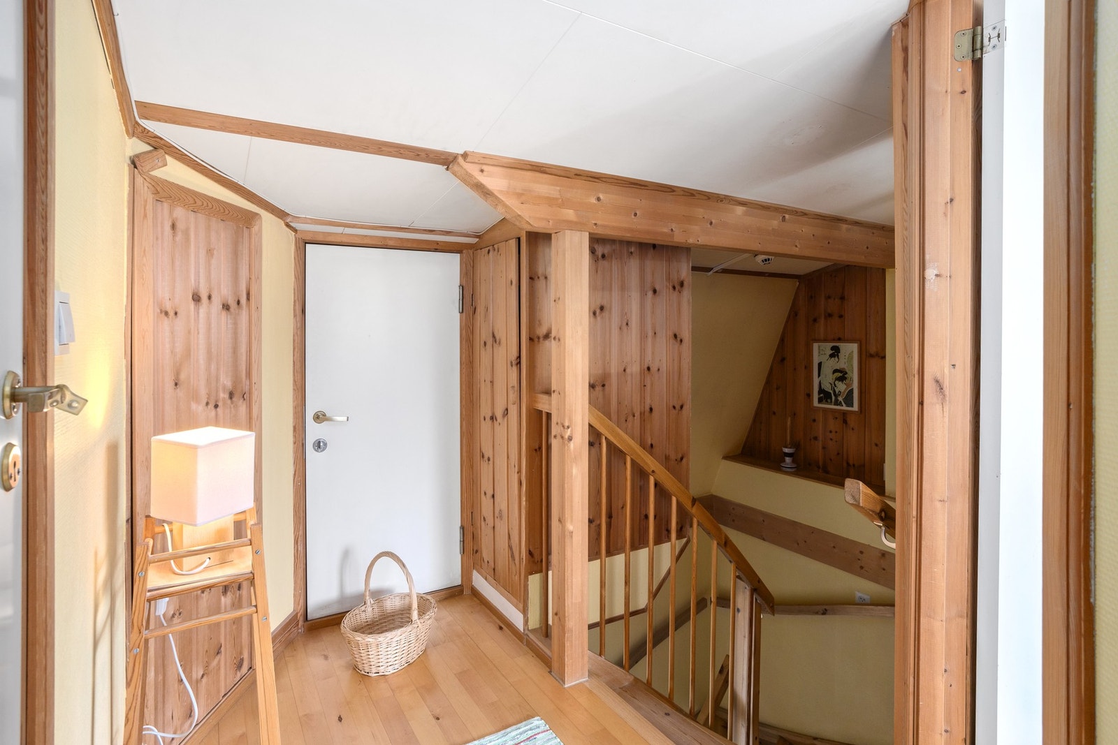 Trapperom i 6. etasje. Galleribilde