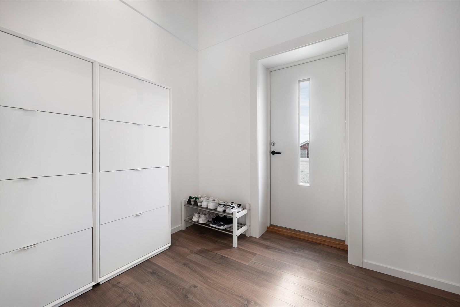 Entreen ligger i påbygg som ble ferdigstilt i 2006. Galleribilde