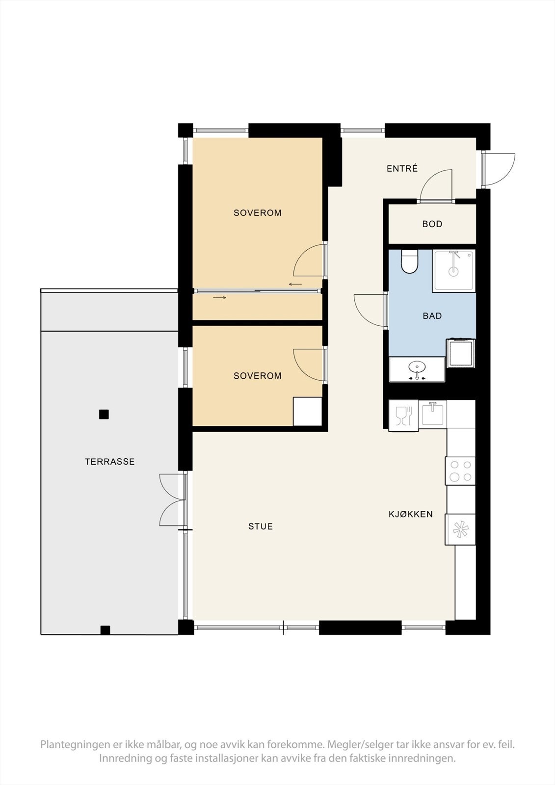 Plantegning. Galleribilde