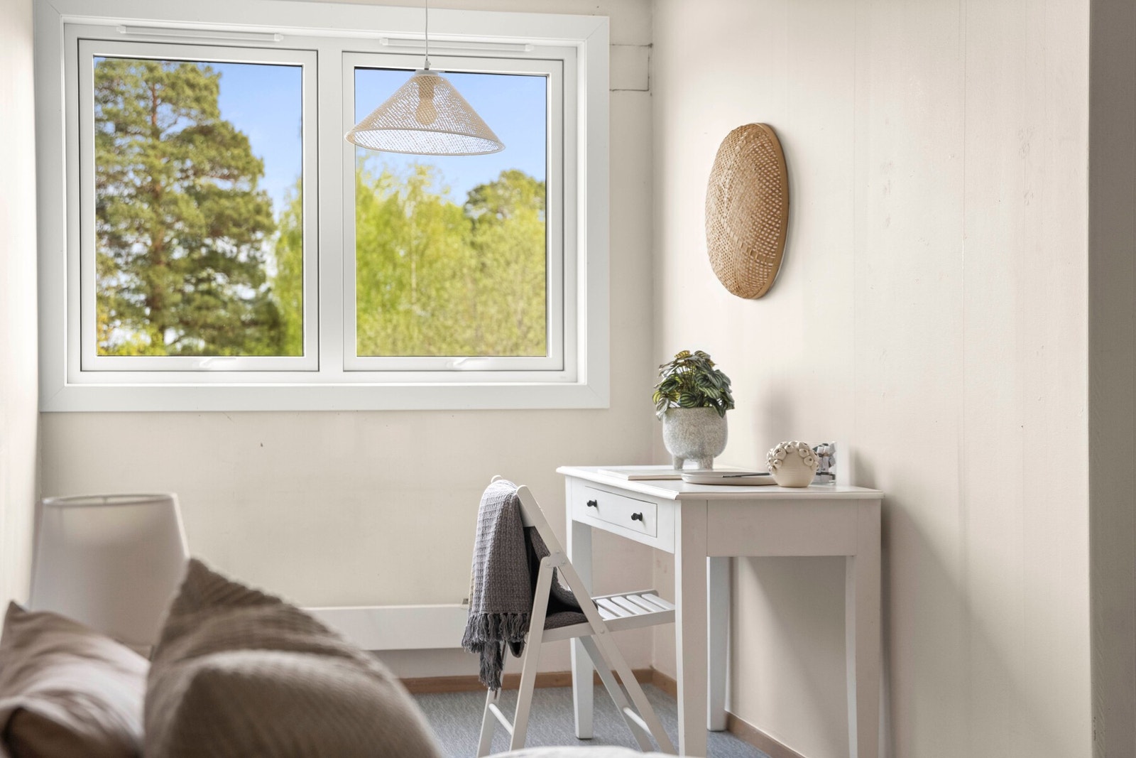 Rommene kan innredes etter behov og passer utmerket som gjesterom, kontor eller garderoberom. Galleribilde